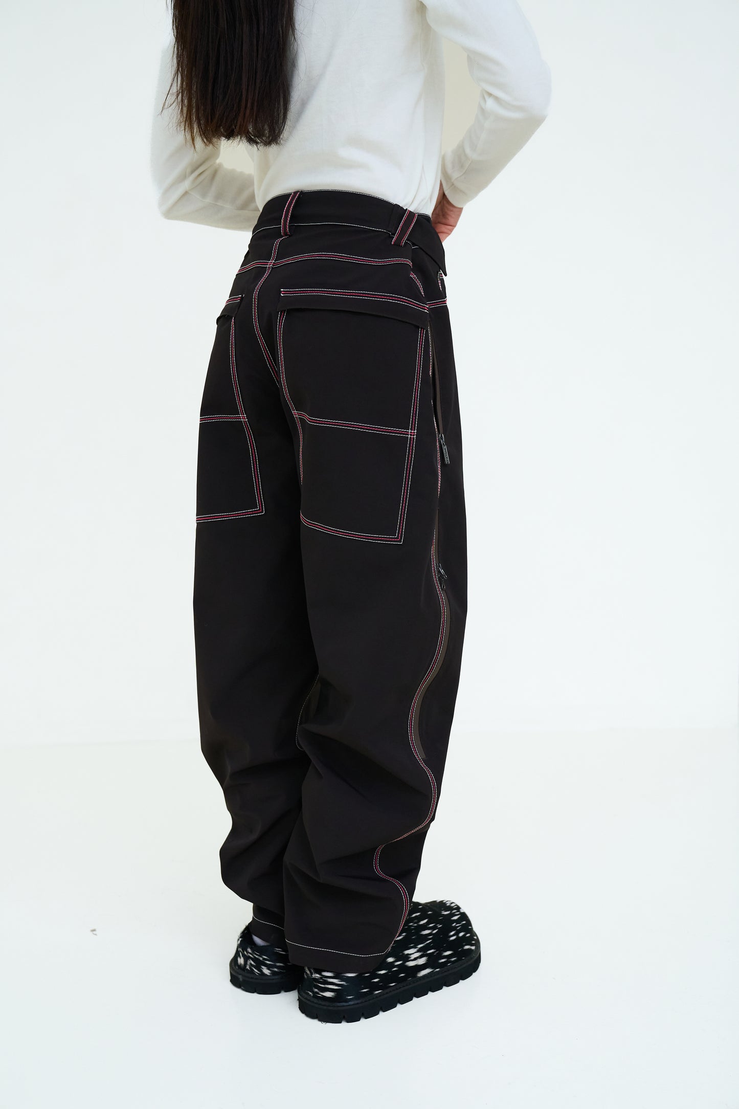 BROWN SKI PANTS
