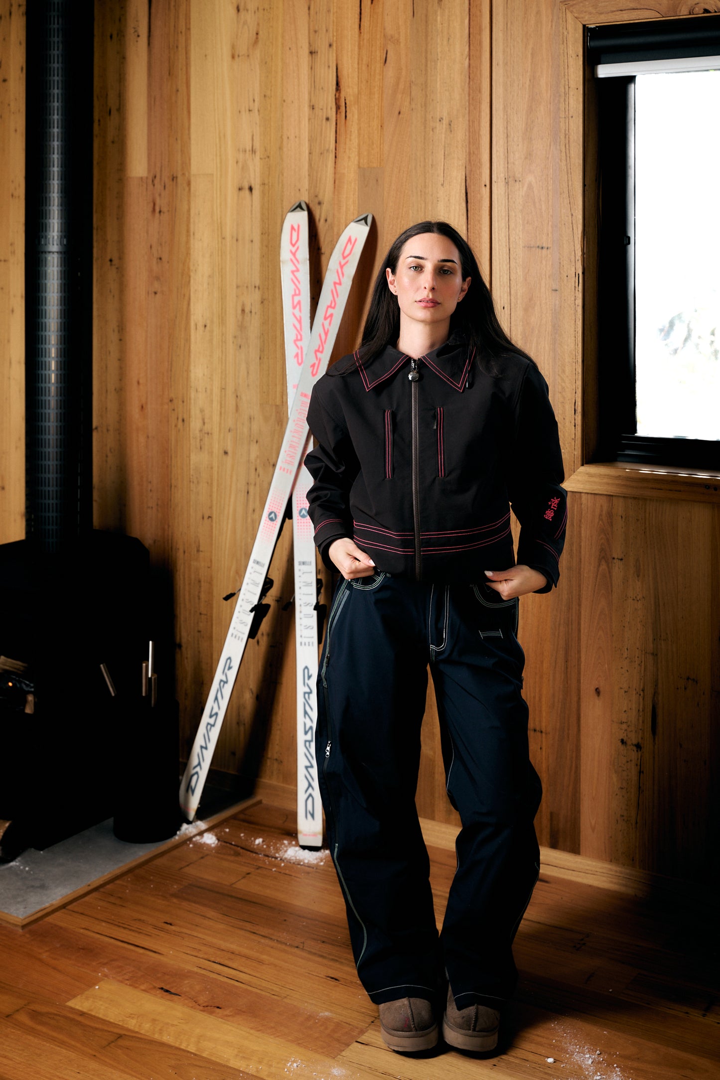 BROWN SKI JACKET