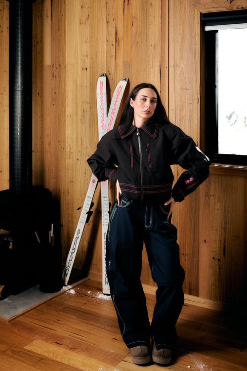 BROWN SKI JACKET