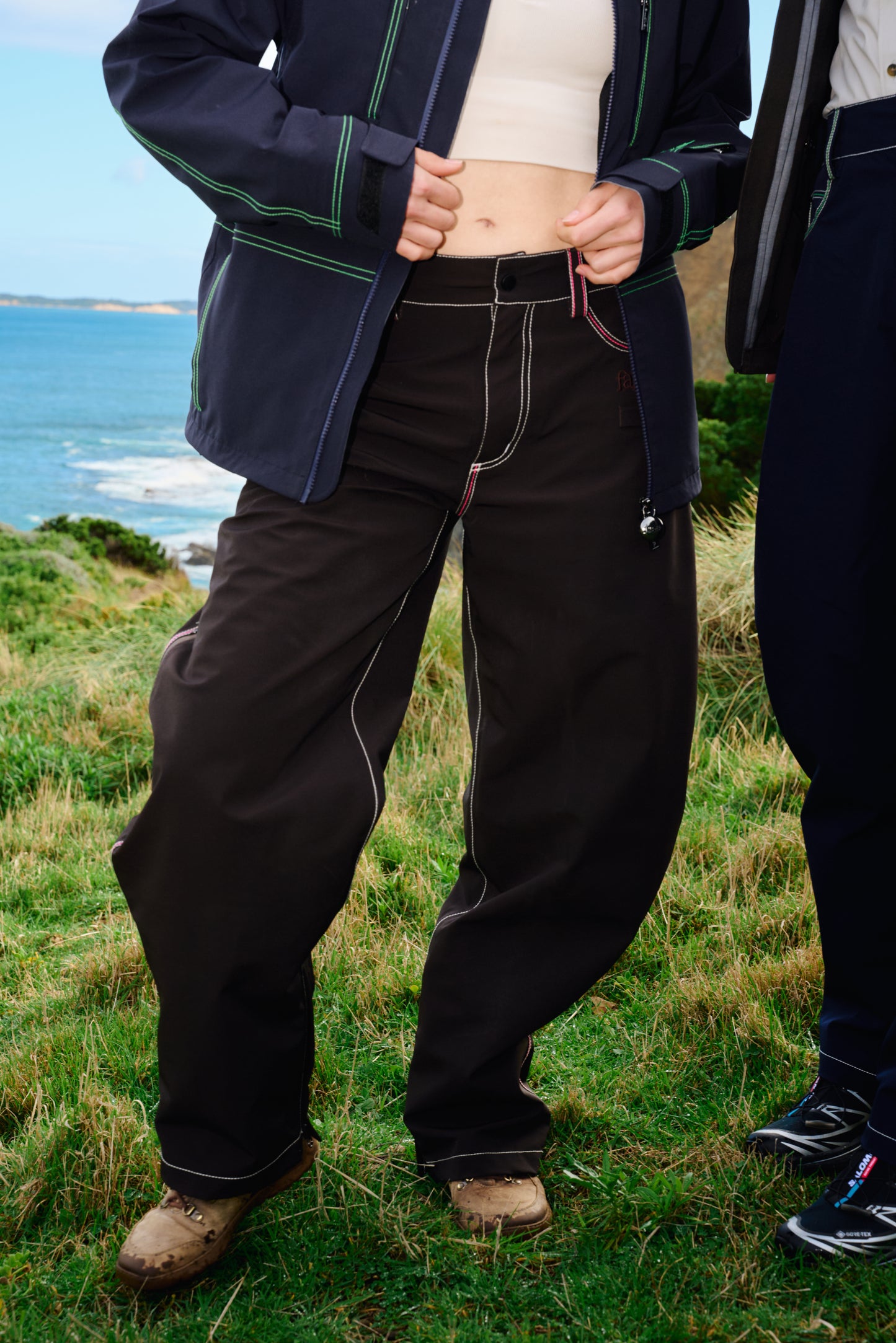 BROWN SKI PANTS
