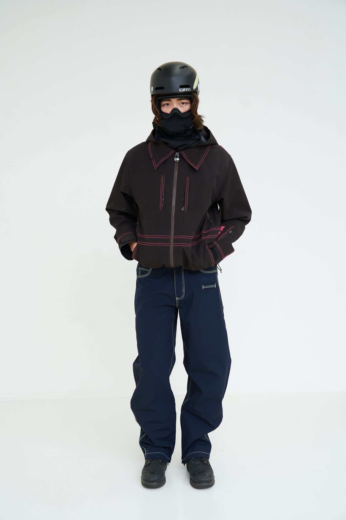 NAVY SKI PANTS