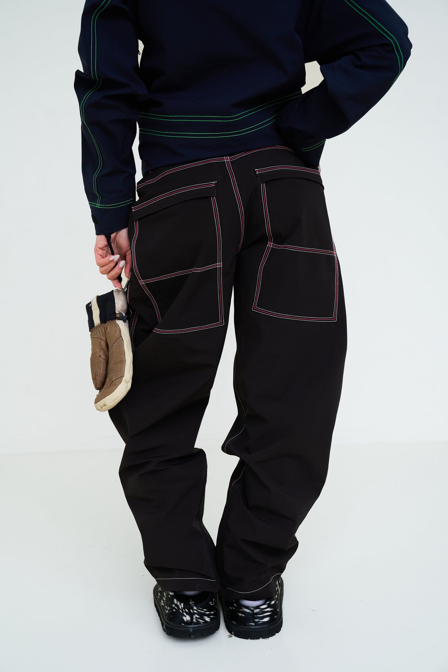BROWN SKI PANTS