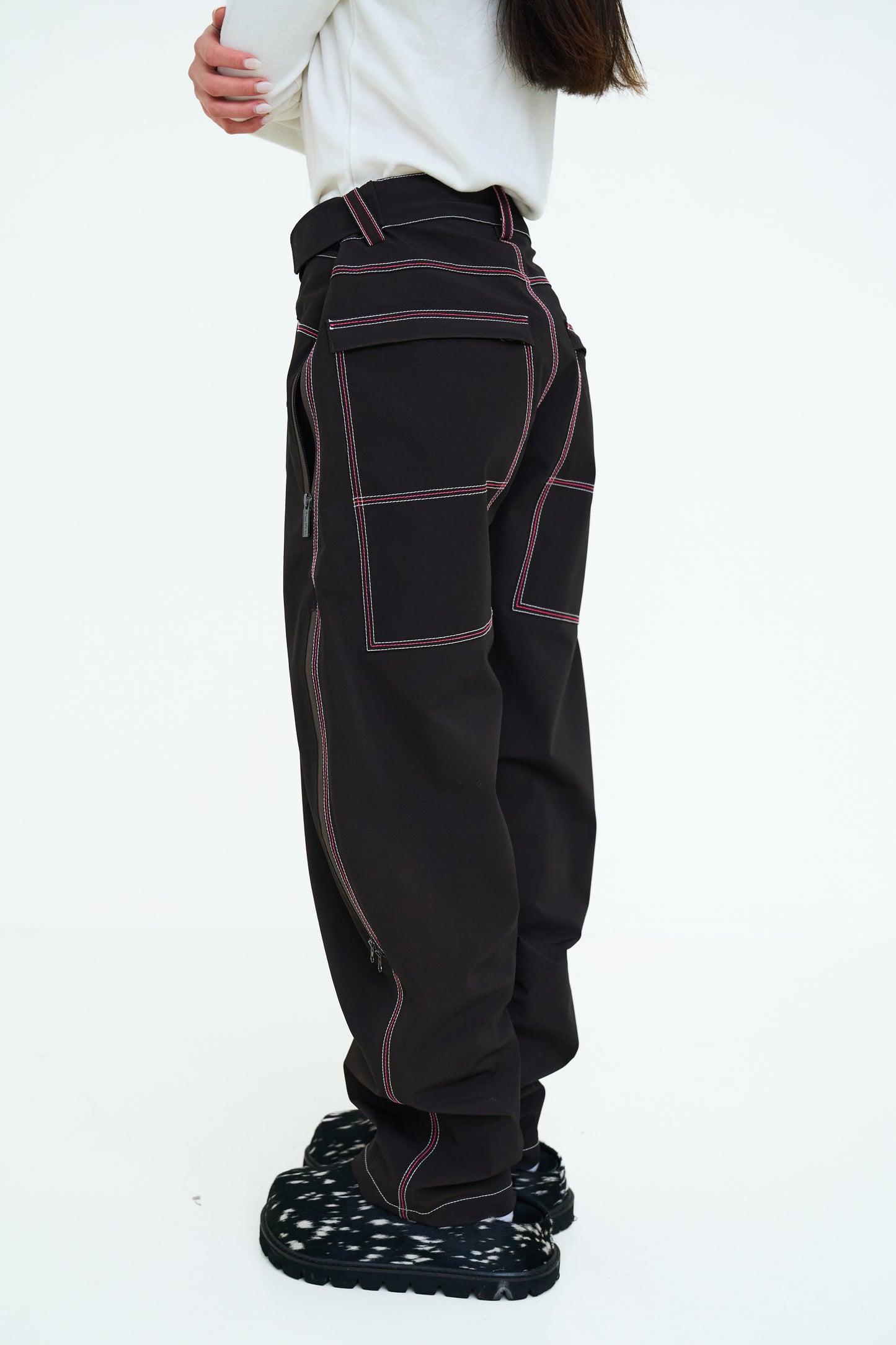 BROWN SKI PANTS