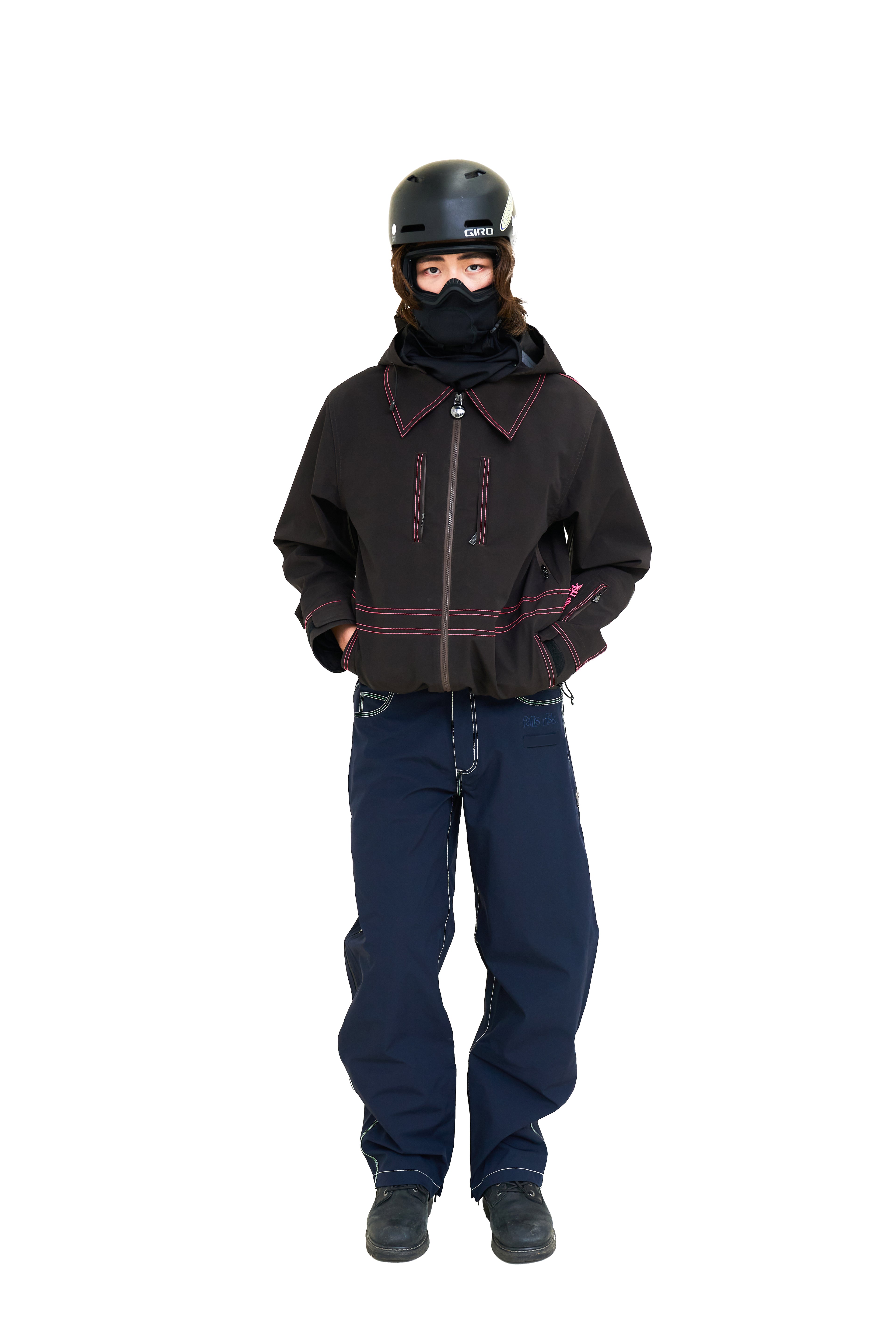 NAVY SKI PANTS