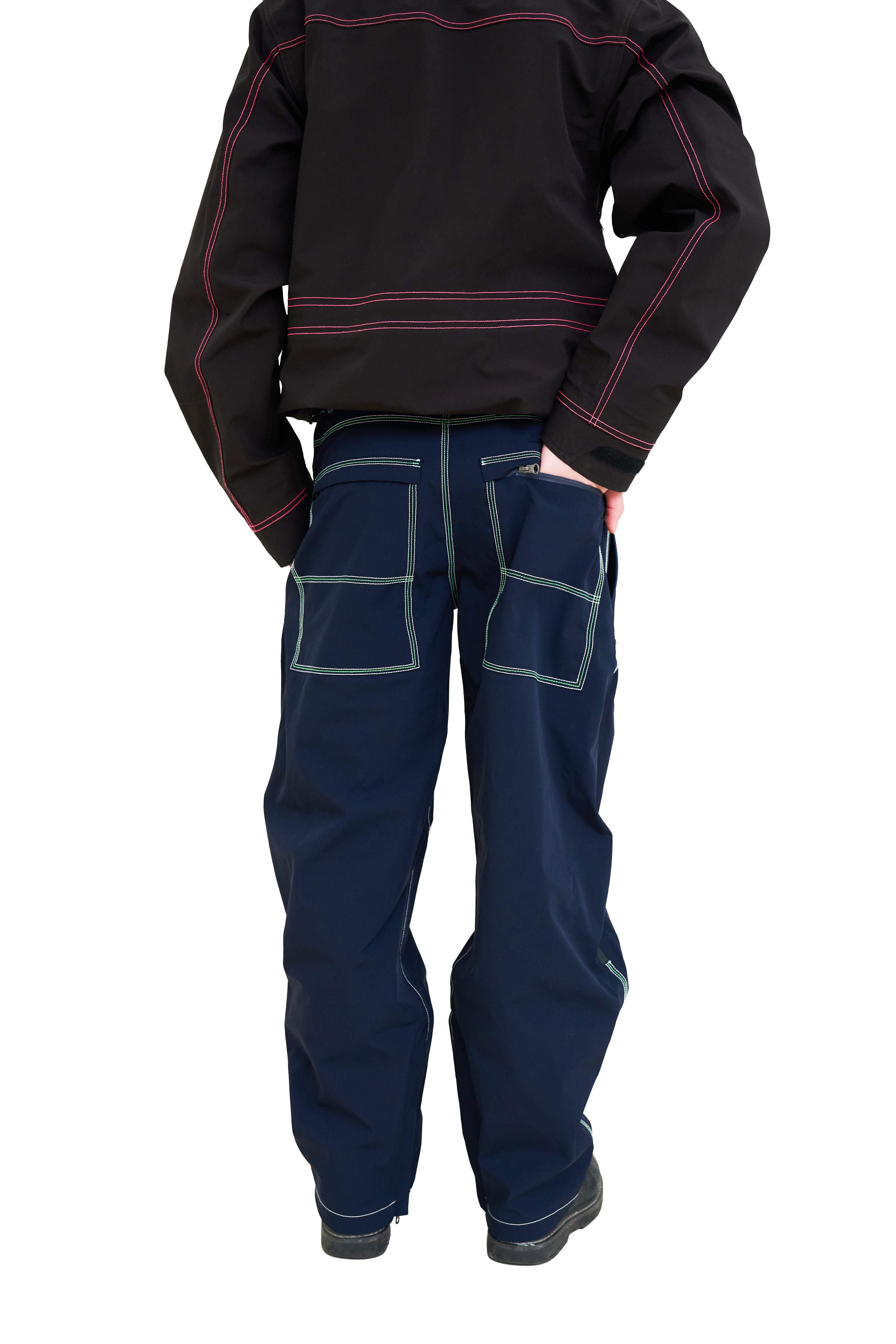 NAVY SKI PANTS
