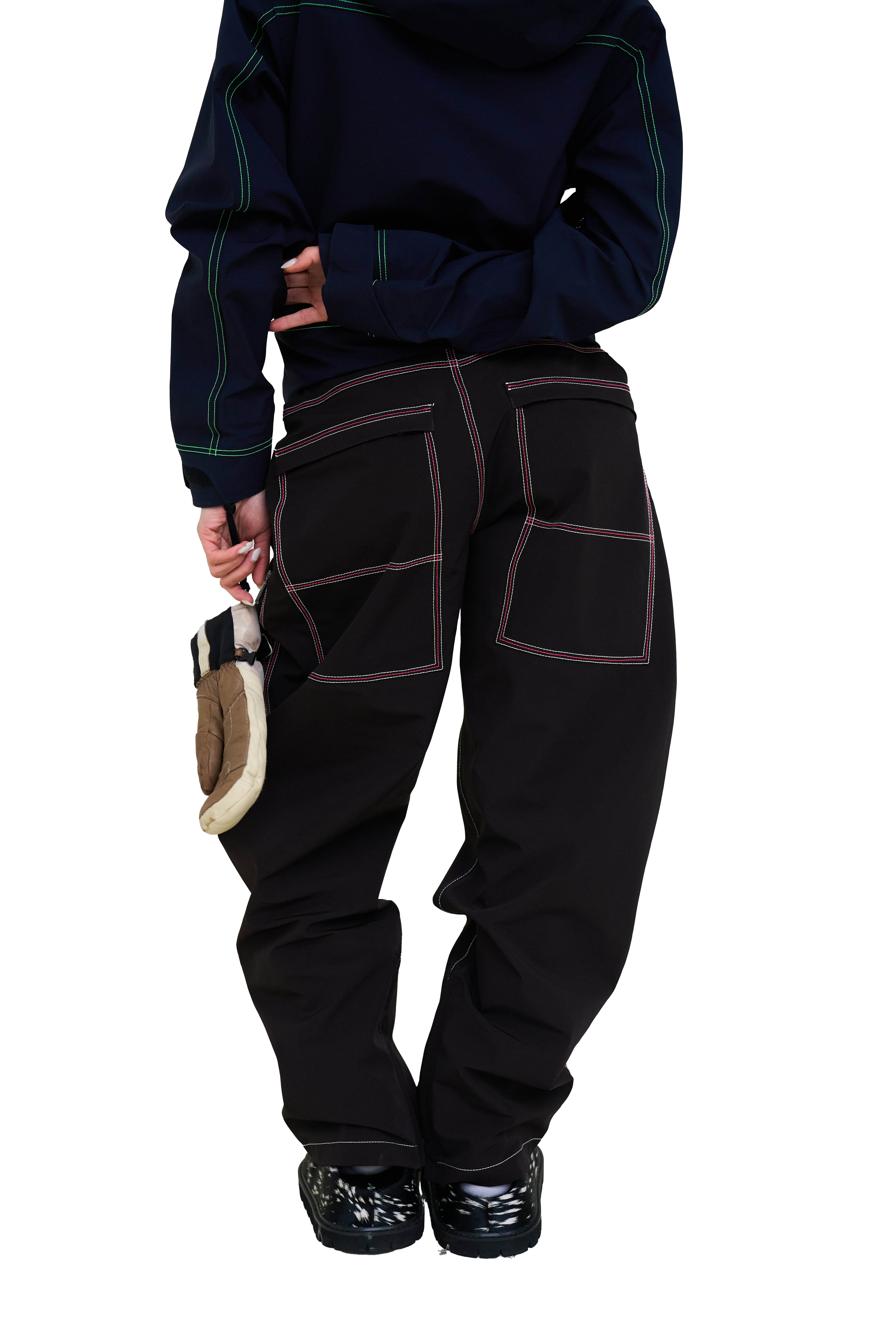BROWN SKI PANTS